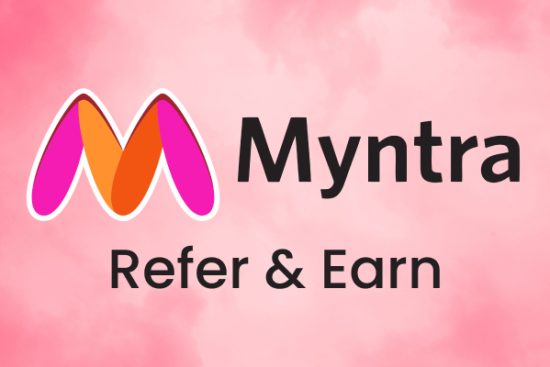 Myntra refer and earn