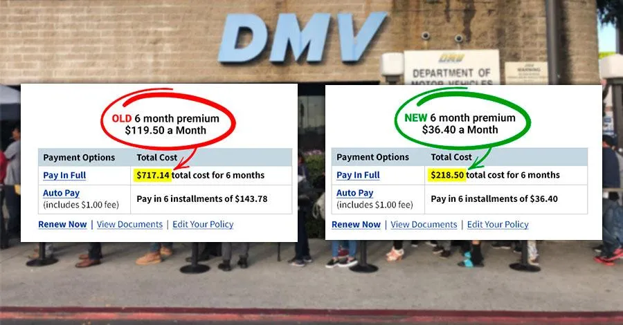 Insurance Savings Example