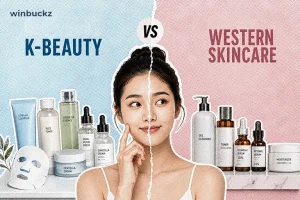 ​korean skincare vs western skincare
